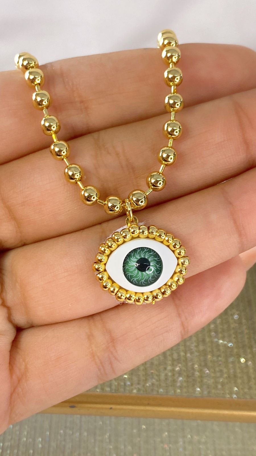Collar de Chapa de Oro CC2168-2