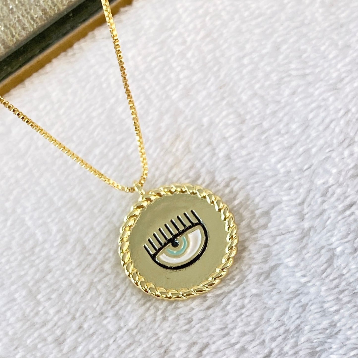 Collar de Chapa de Oro CC2166-1