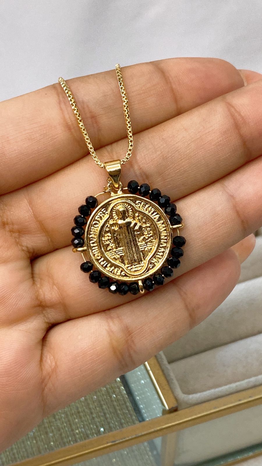 Collar de Chapa de Oro CC2176-3