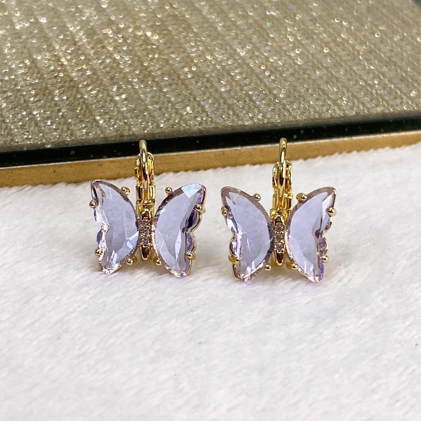 Arete de Chapa de Oro COA2016-3