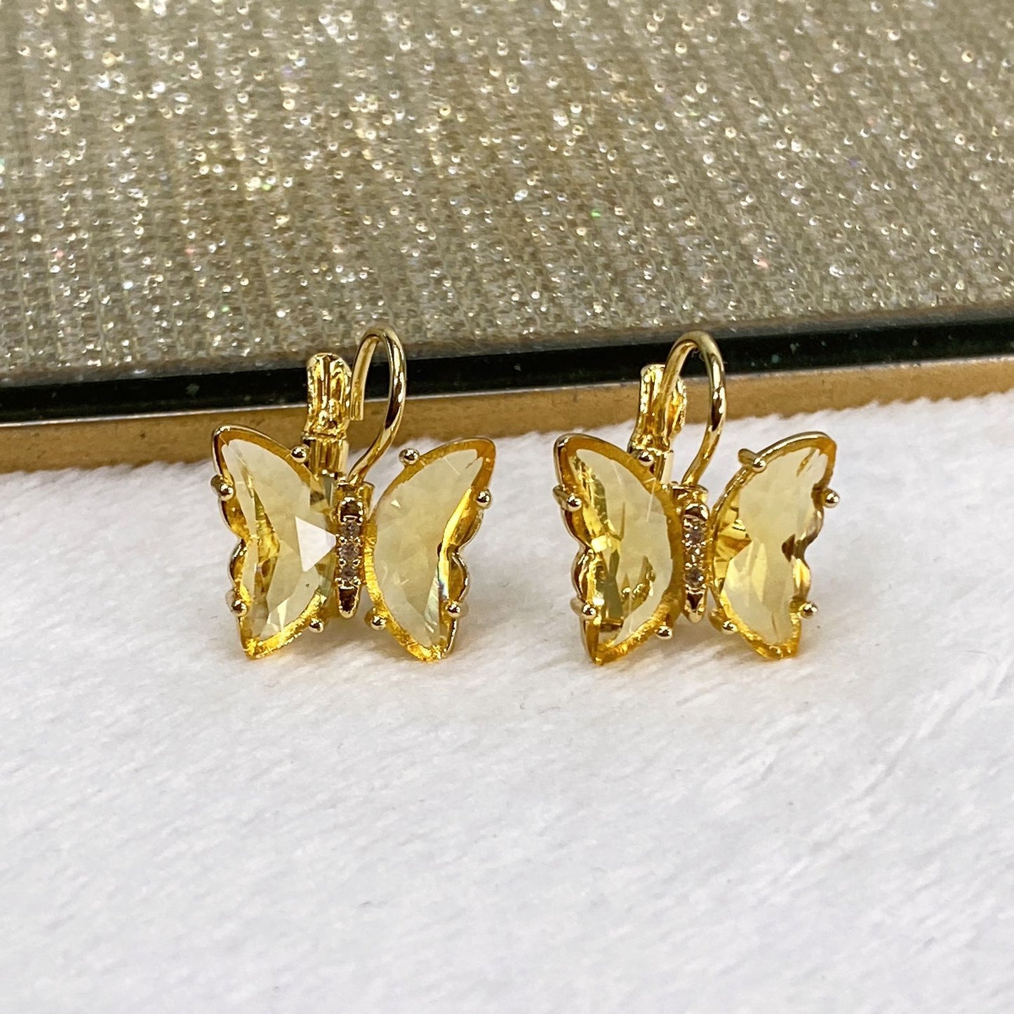 Arete de Chapa de Oro COA2016-1