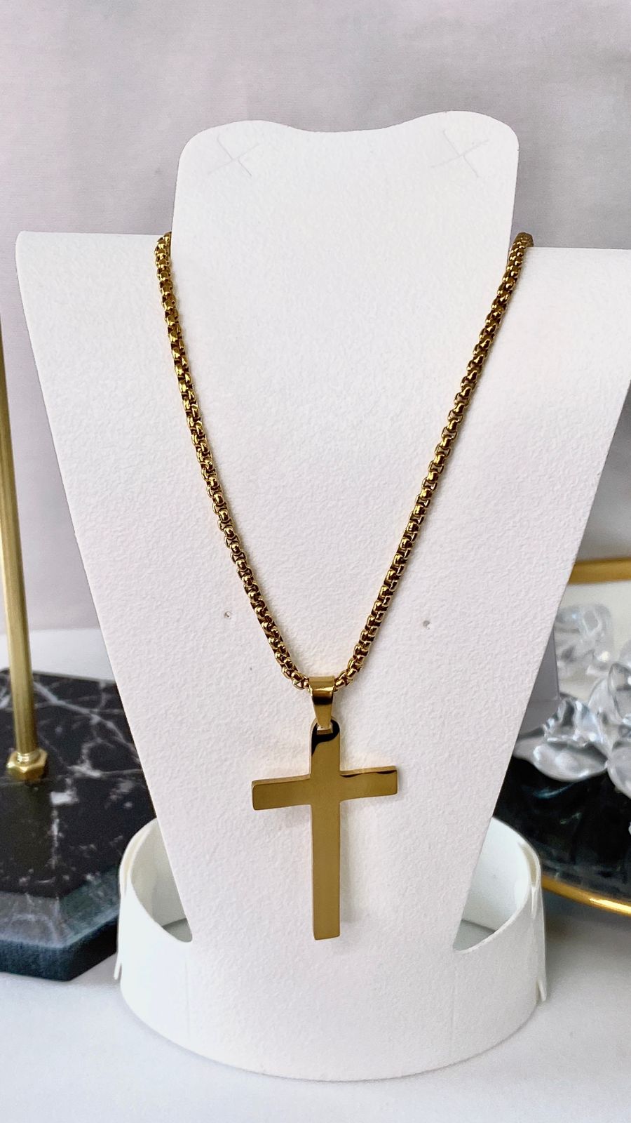 Collar triple de Acero Inoxidable CAI2604-1