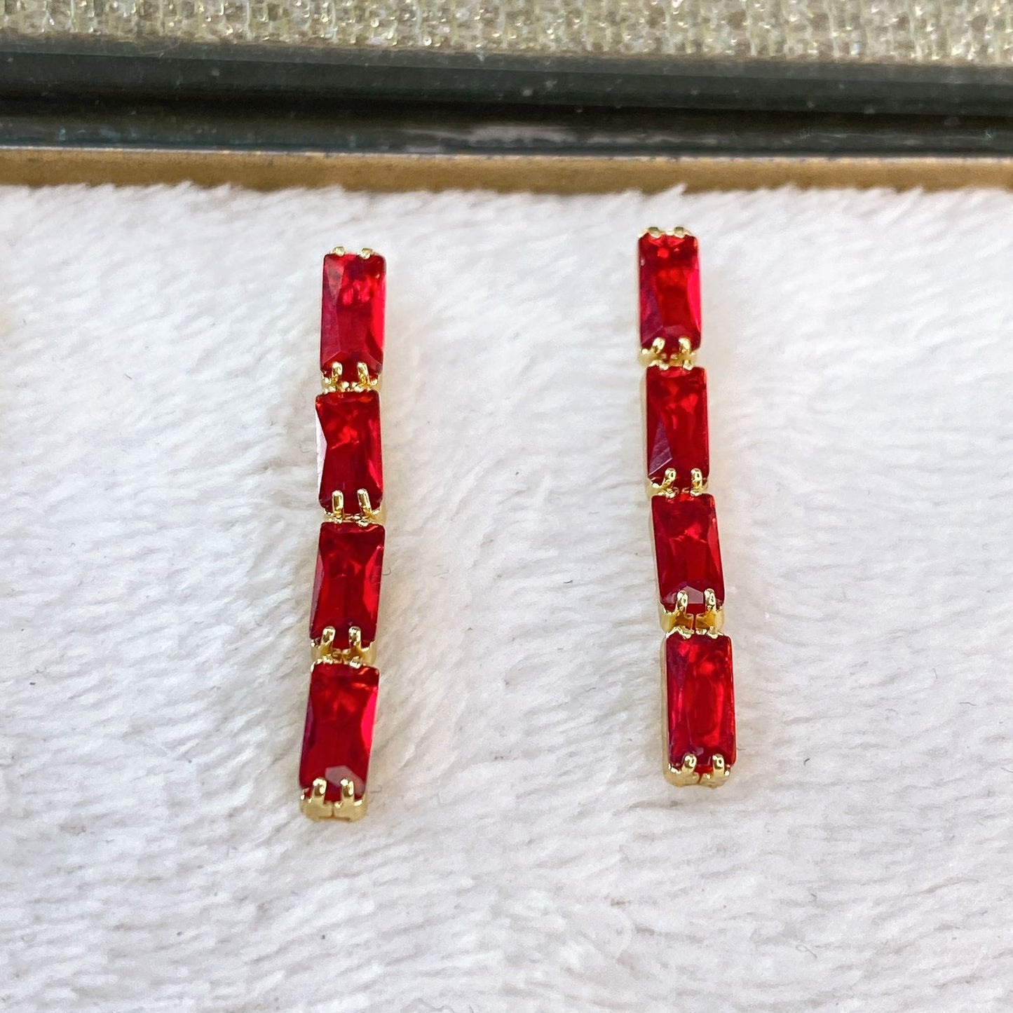 Arete de Chapa de Oro COA2020-7