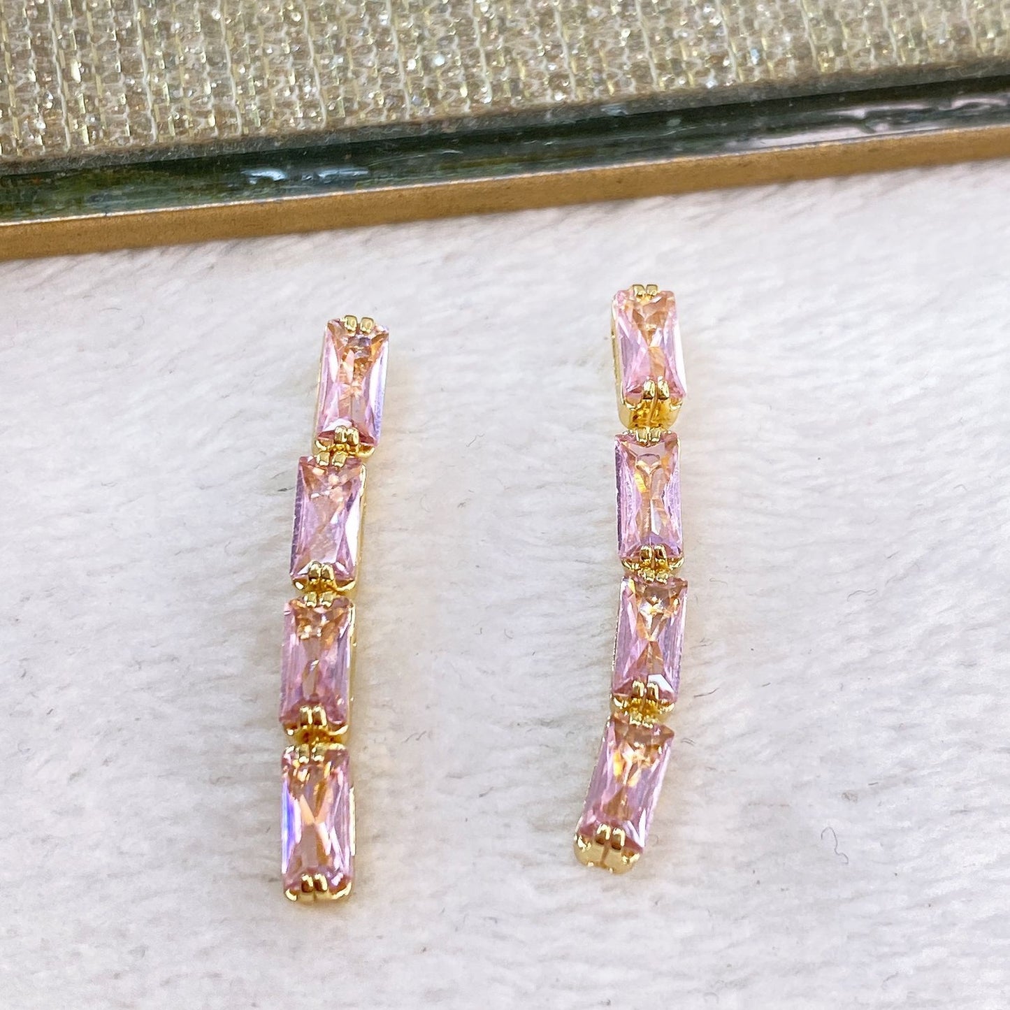 Arete de Chapa de Oro COA2020-6
