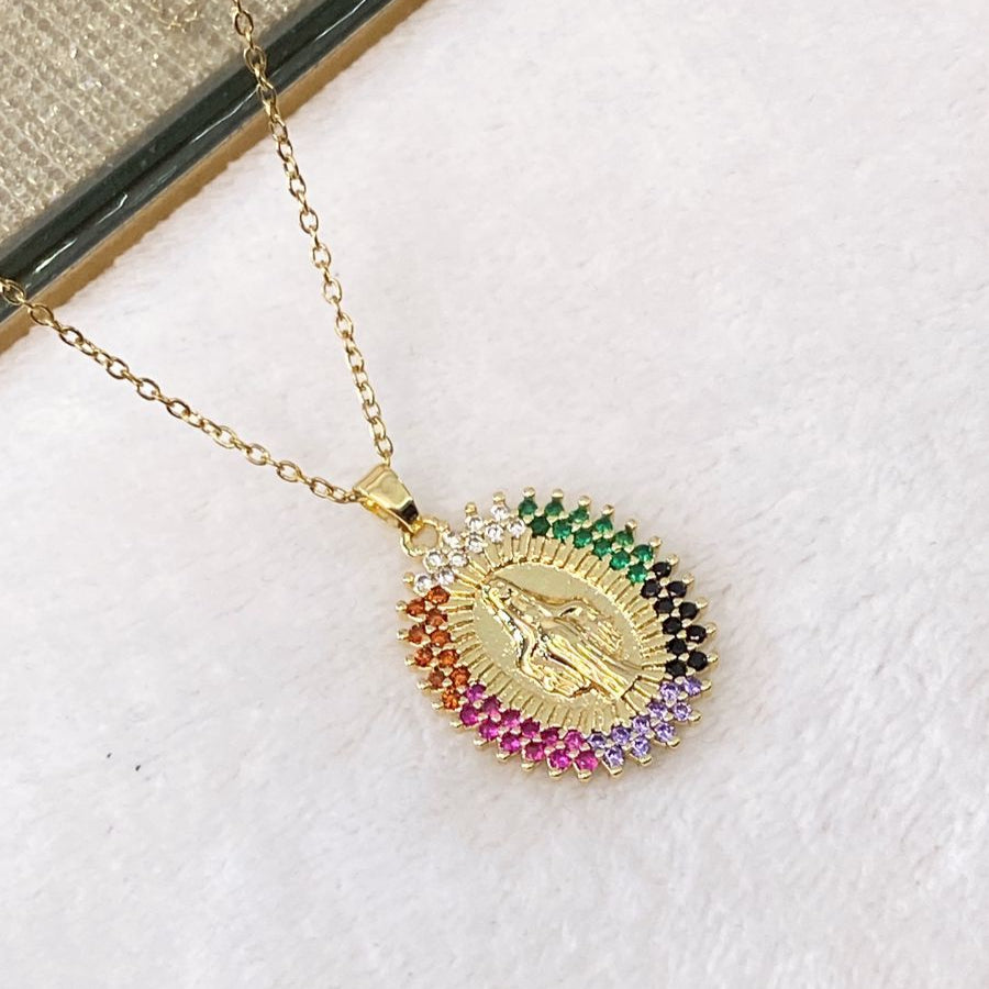 Collar de Chapa de Oro CC2194-1