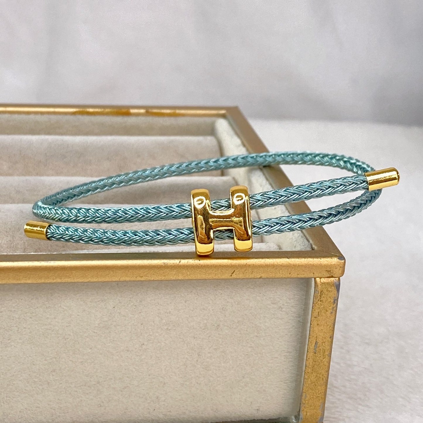 Pulsera de Chapa de Oro COP1596-1