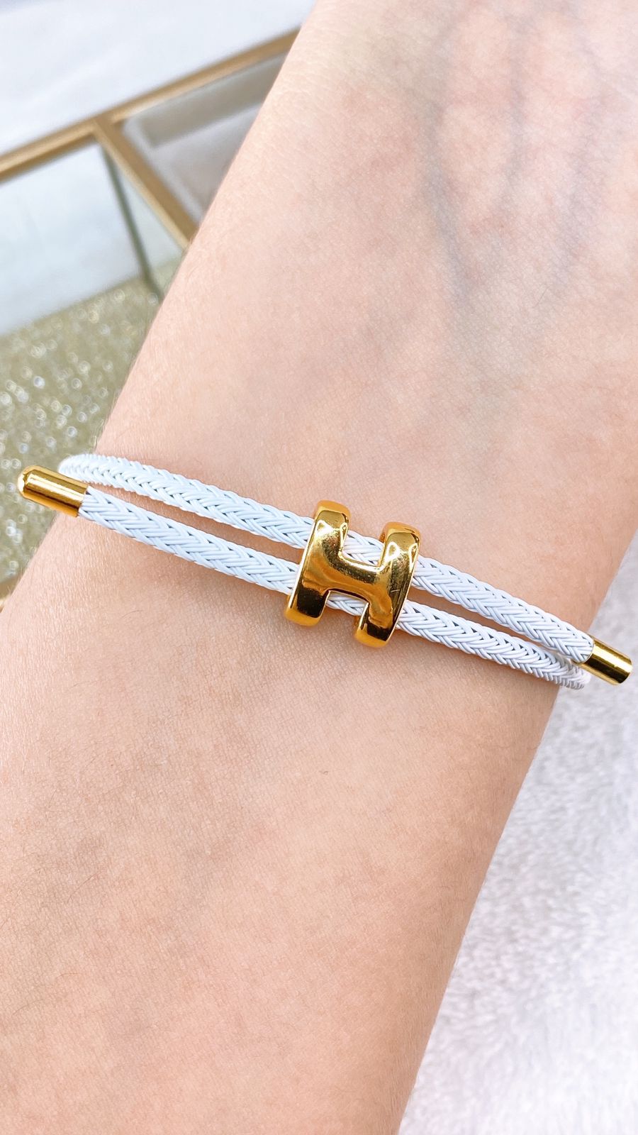 Pulsera de Chapa de Oro COP1596-2