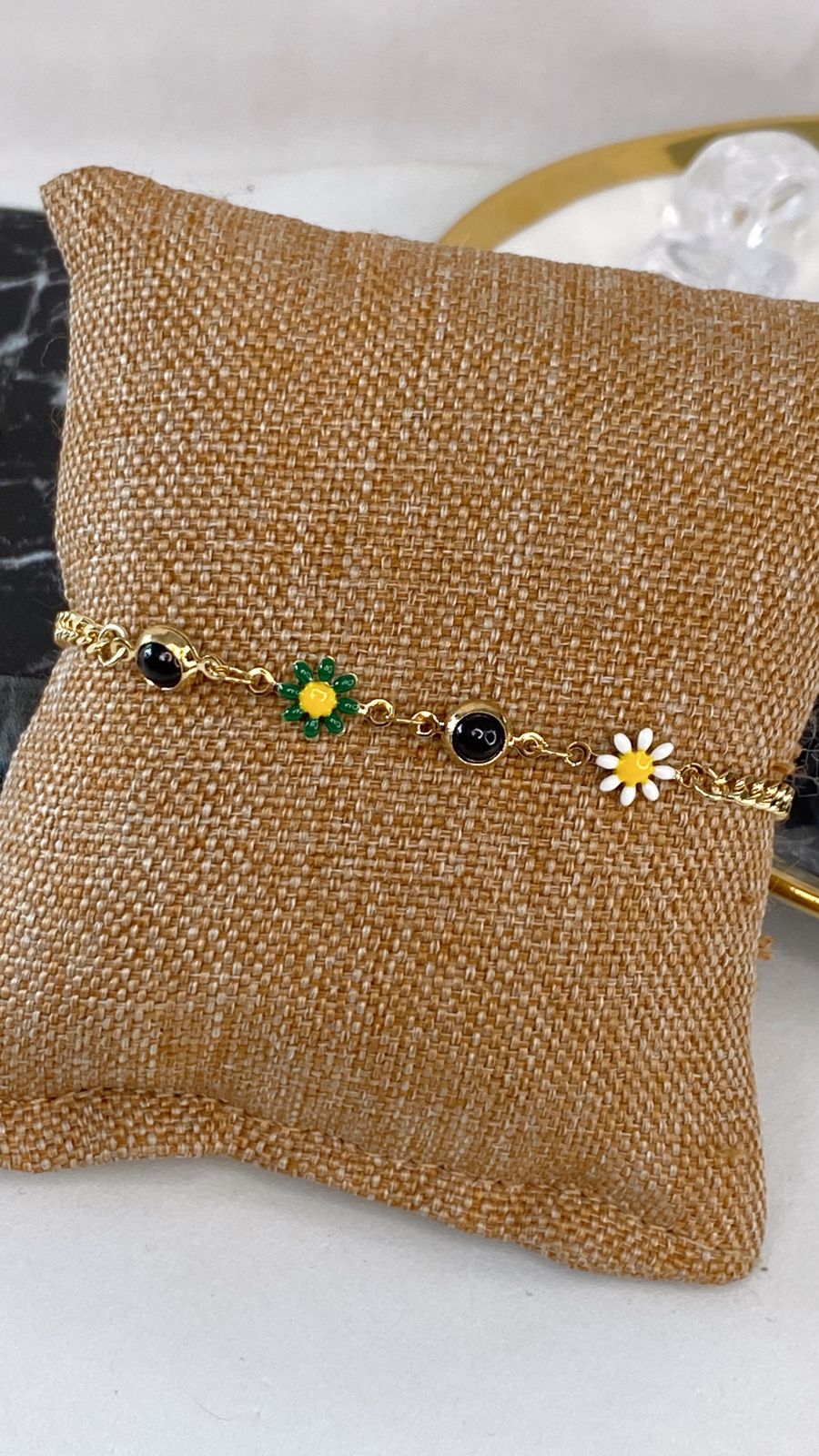 Pulsera de Chapa de Oro COP1602-1