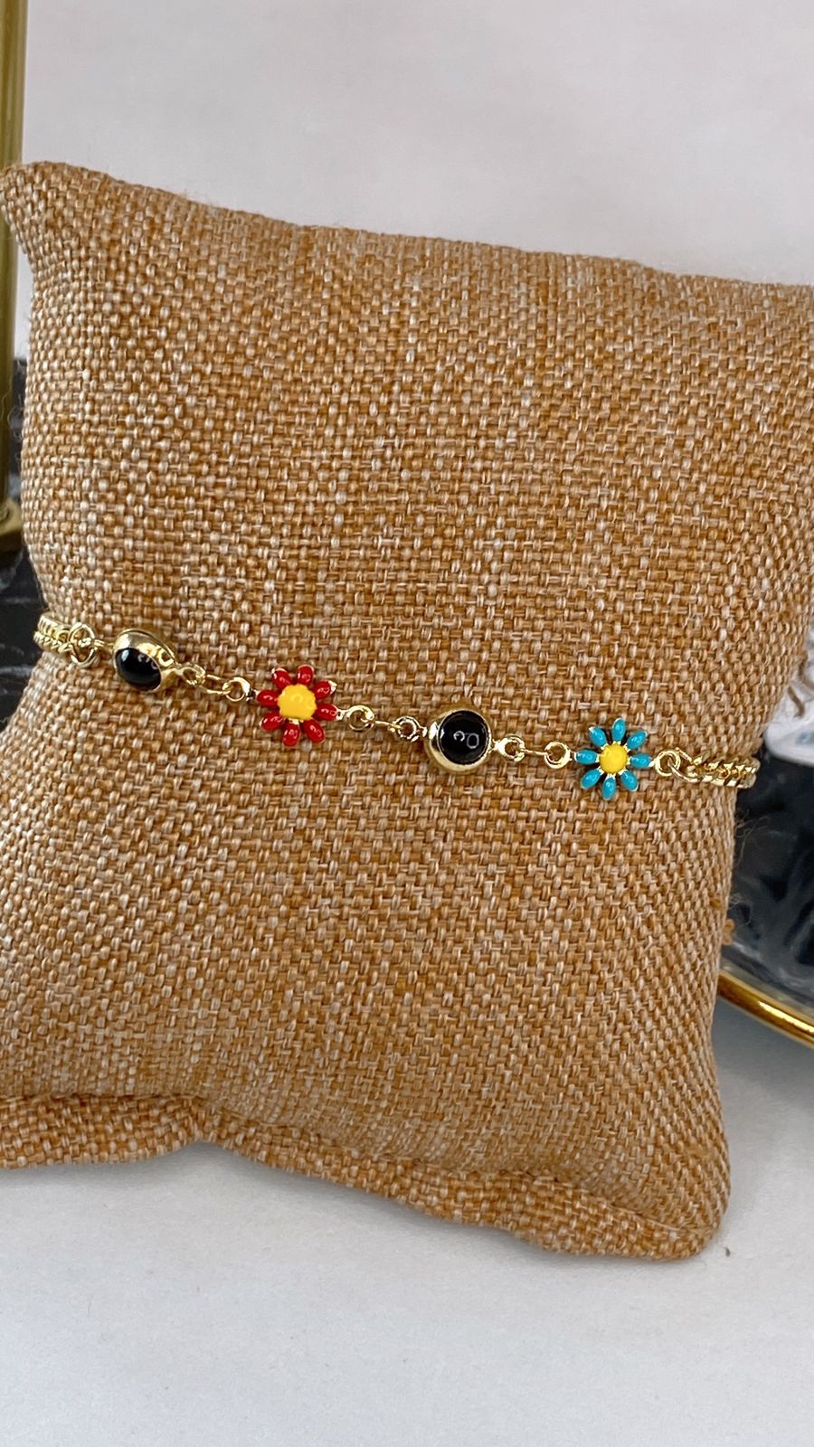 Pulsera de Chapa de Oro COP1602-2