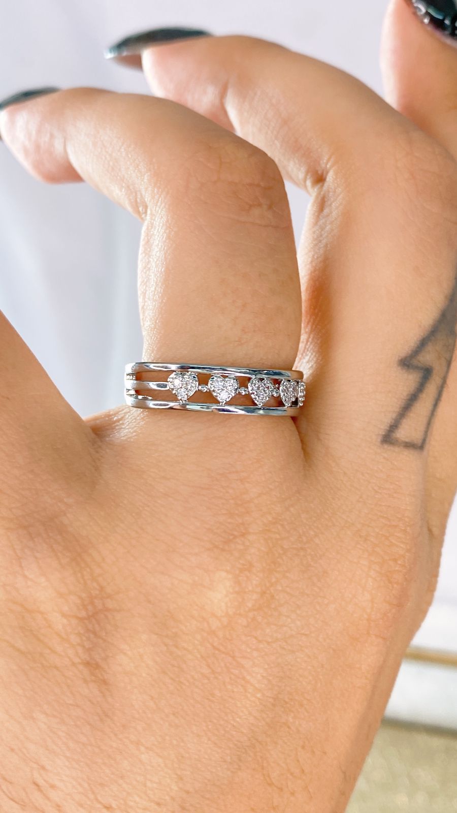 Anillo Chapa de Oro Ajustable ACO1465-2