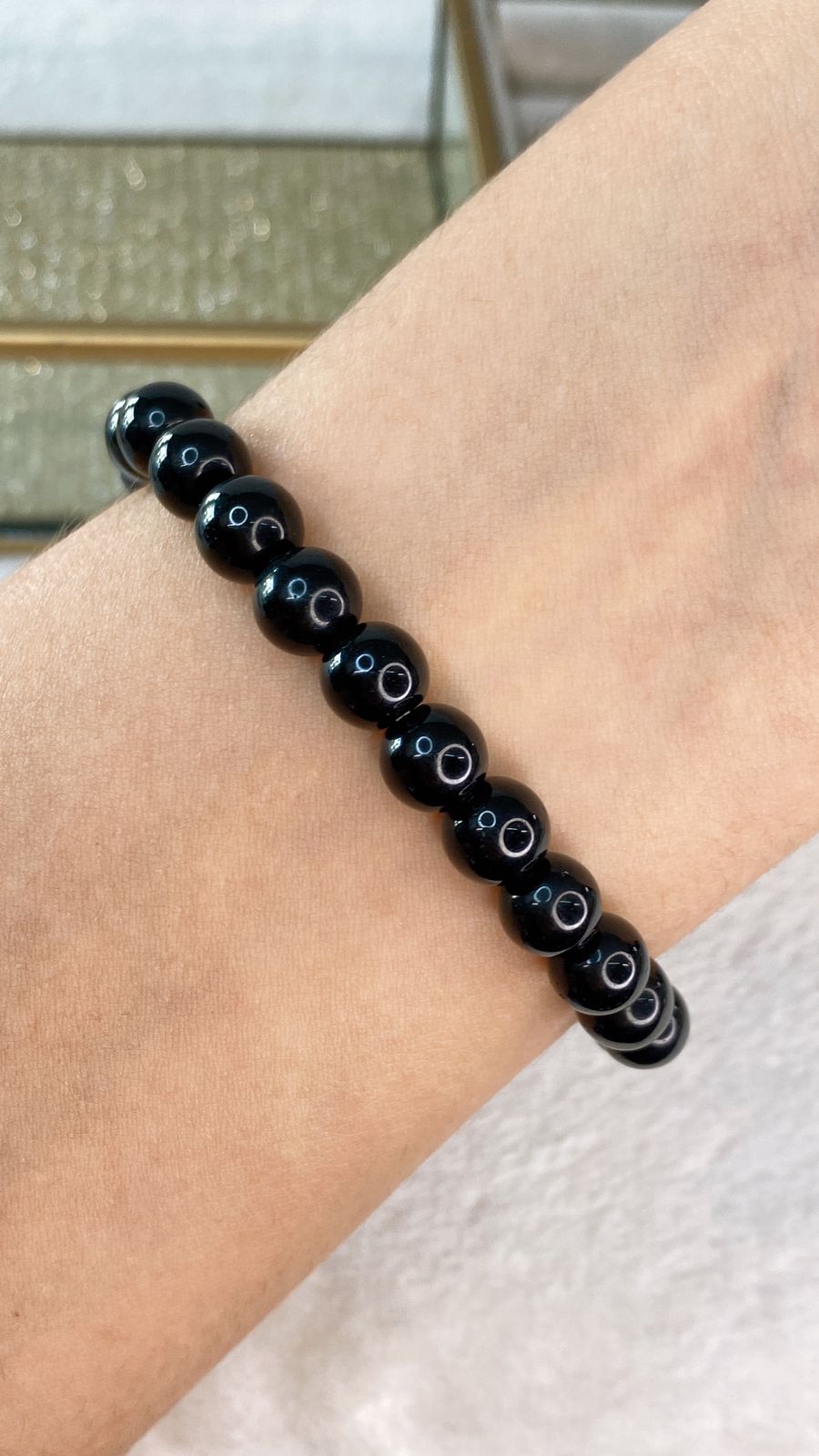 Pulsera de Cuencas de Cristal PB759-2