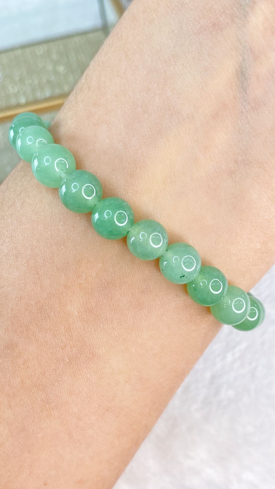 Pulsera de Cuencas de Cristal PB759-5