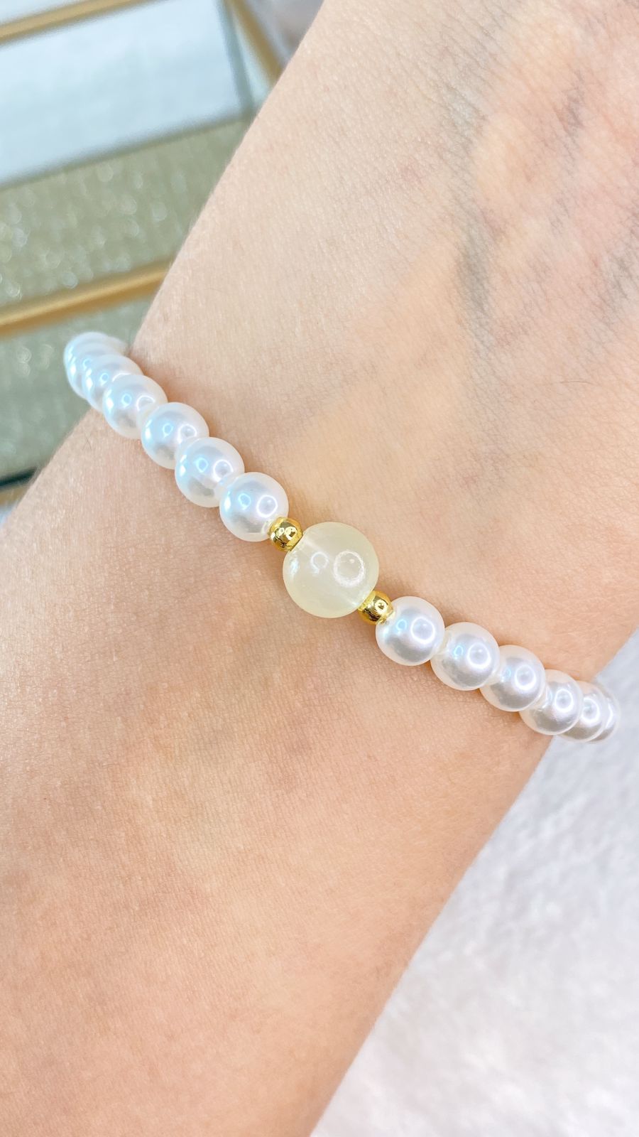 Pulsera de Perlas de Bisuteria PB758-1