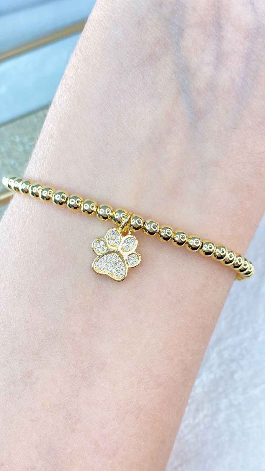 Pulsera de Chapa de Oro COP1618-1