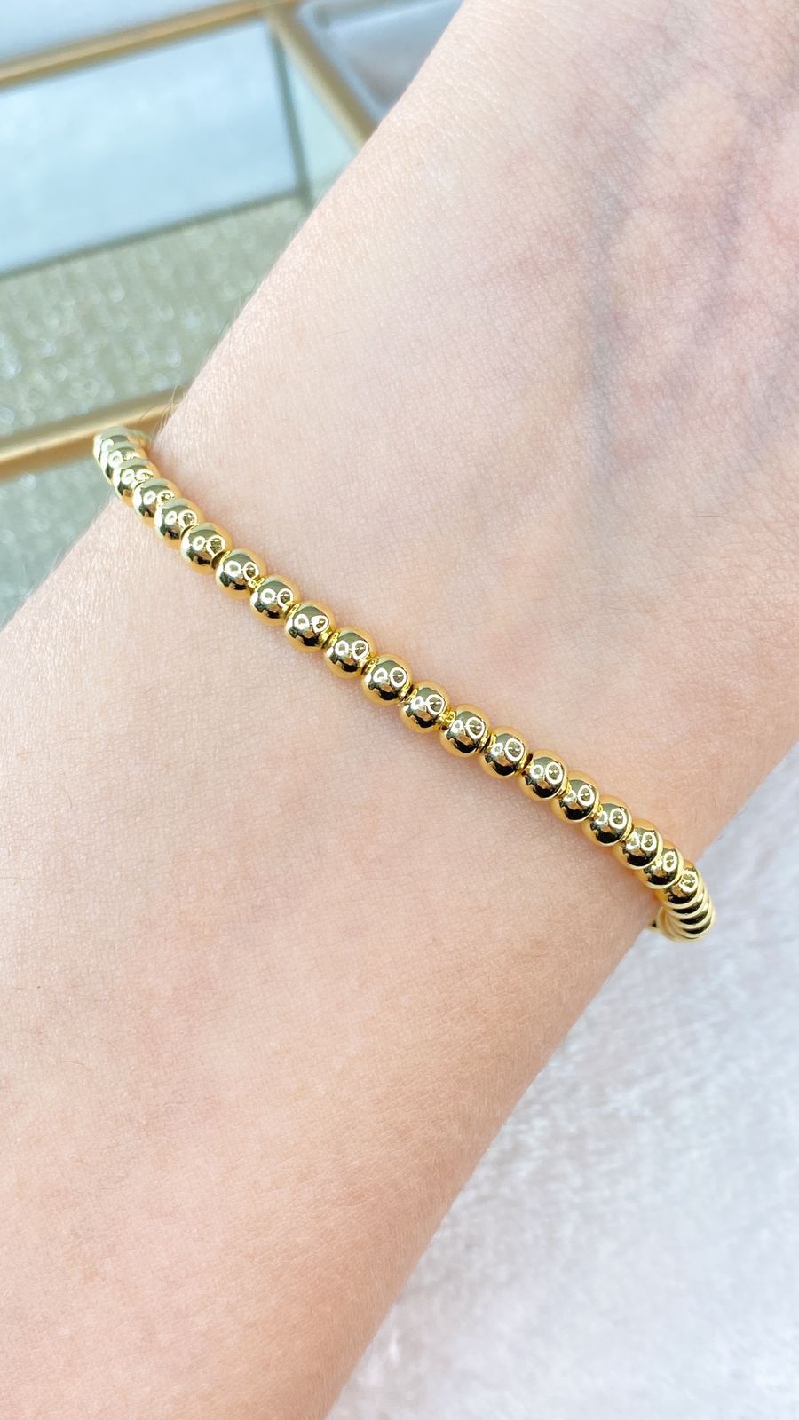 Pulsera de Chapa de Oro COP1627-1