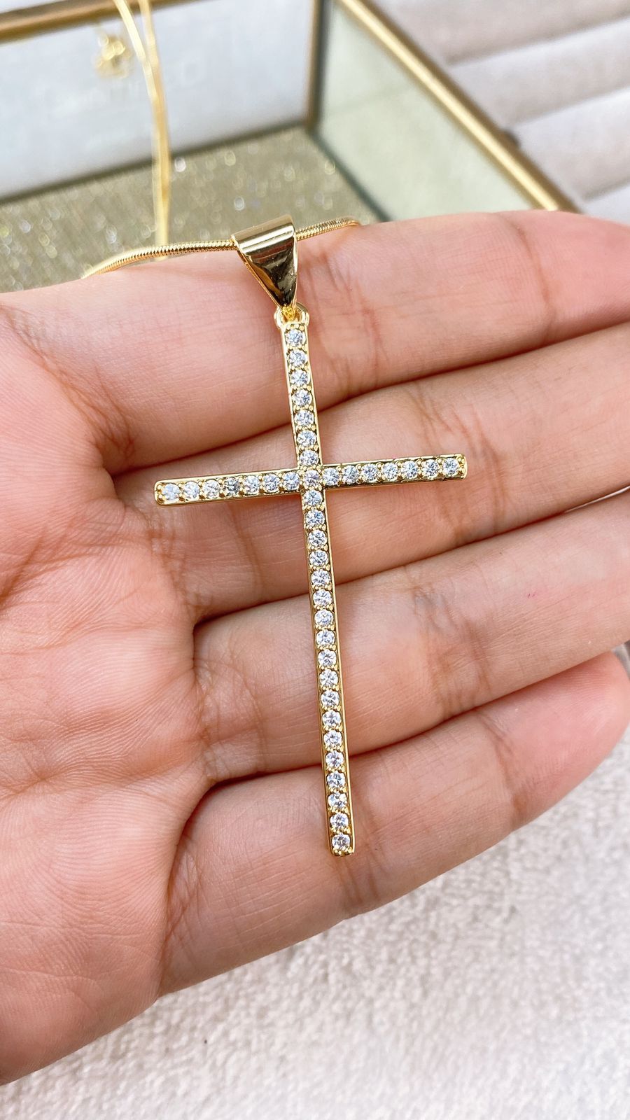 Collar de Chapa de Oro CC2276-1