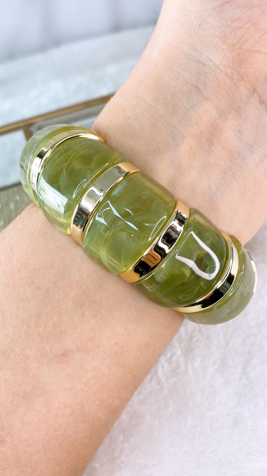 Pulsera de Acrilico PB760-6