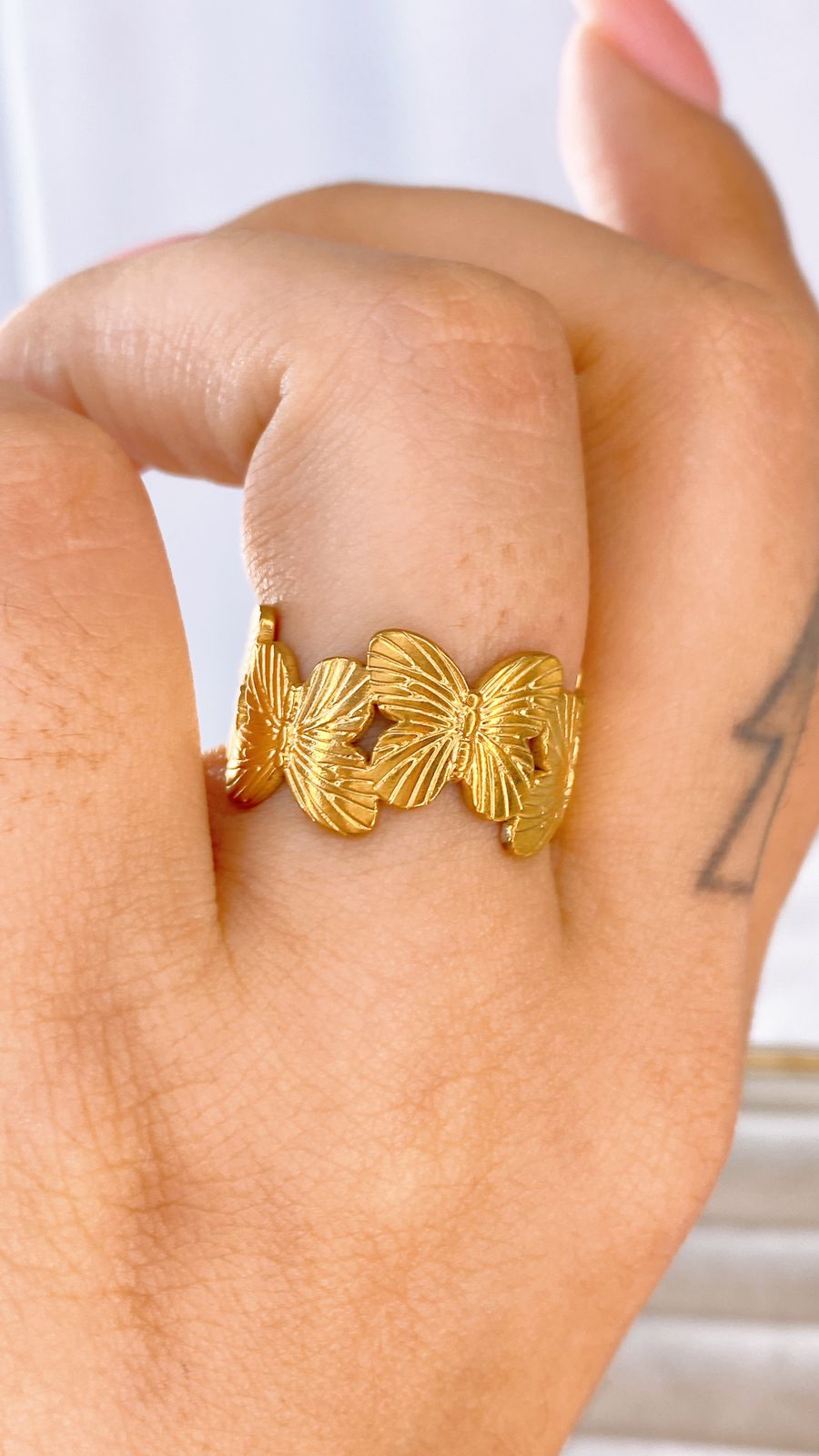 Anillo de Acero Inoxidable Ajustable RAI1075-1