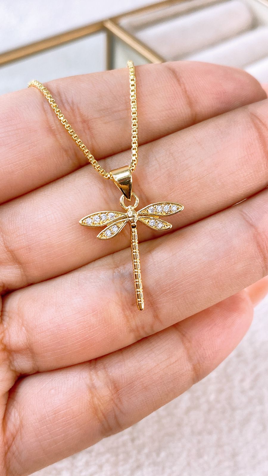 Collar de Chapa de Oro CC2290-1