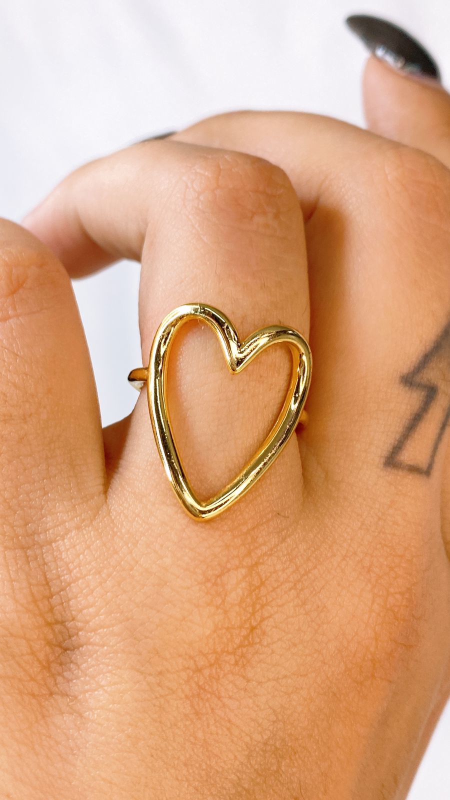 Anillo de Chapa de Oro Ajustable ACO1503-1