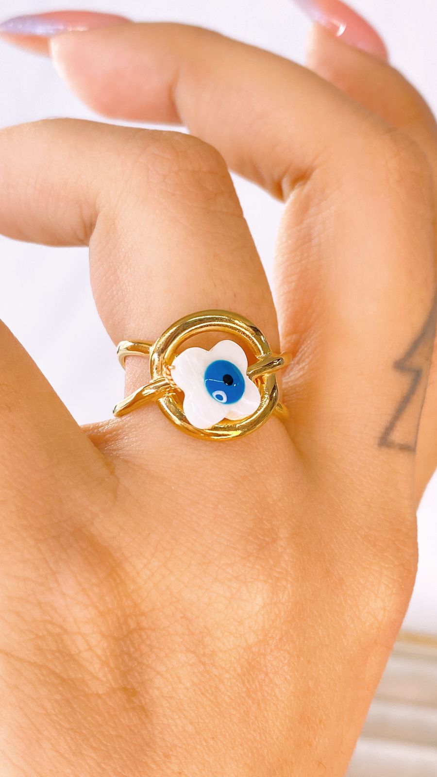 Anillo de Acero Inoxidable Ajustable RAI1080-1