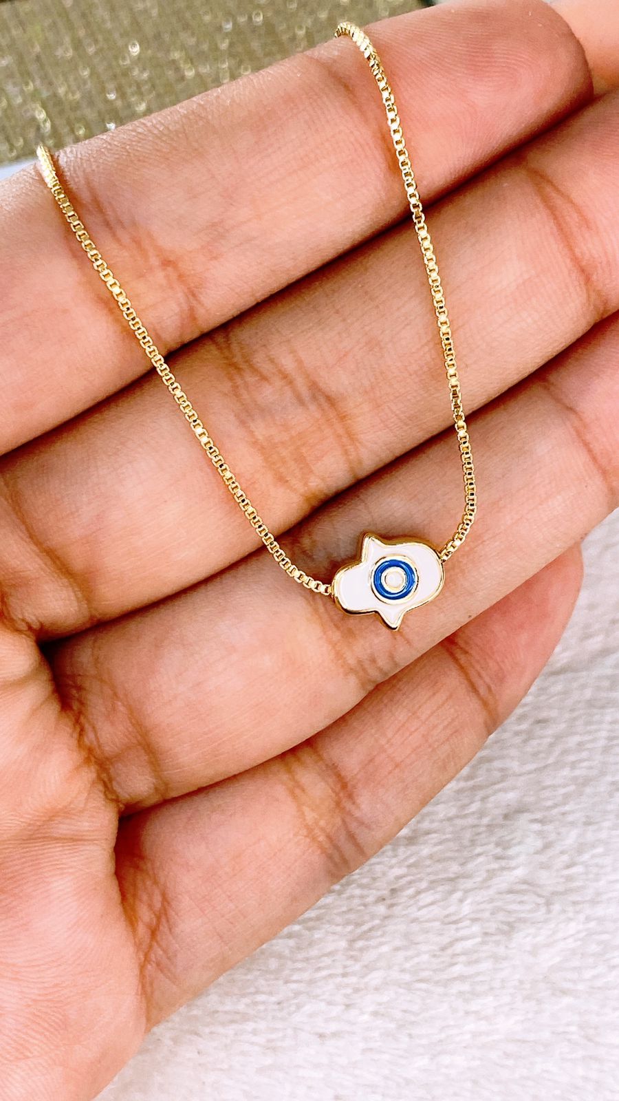 Collar de Chapa de Oro CC2303-2