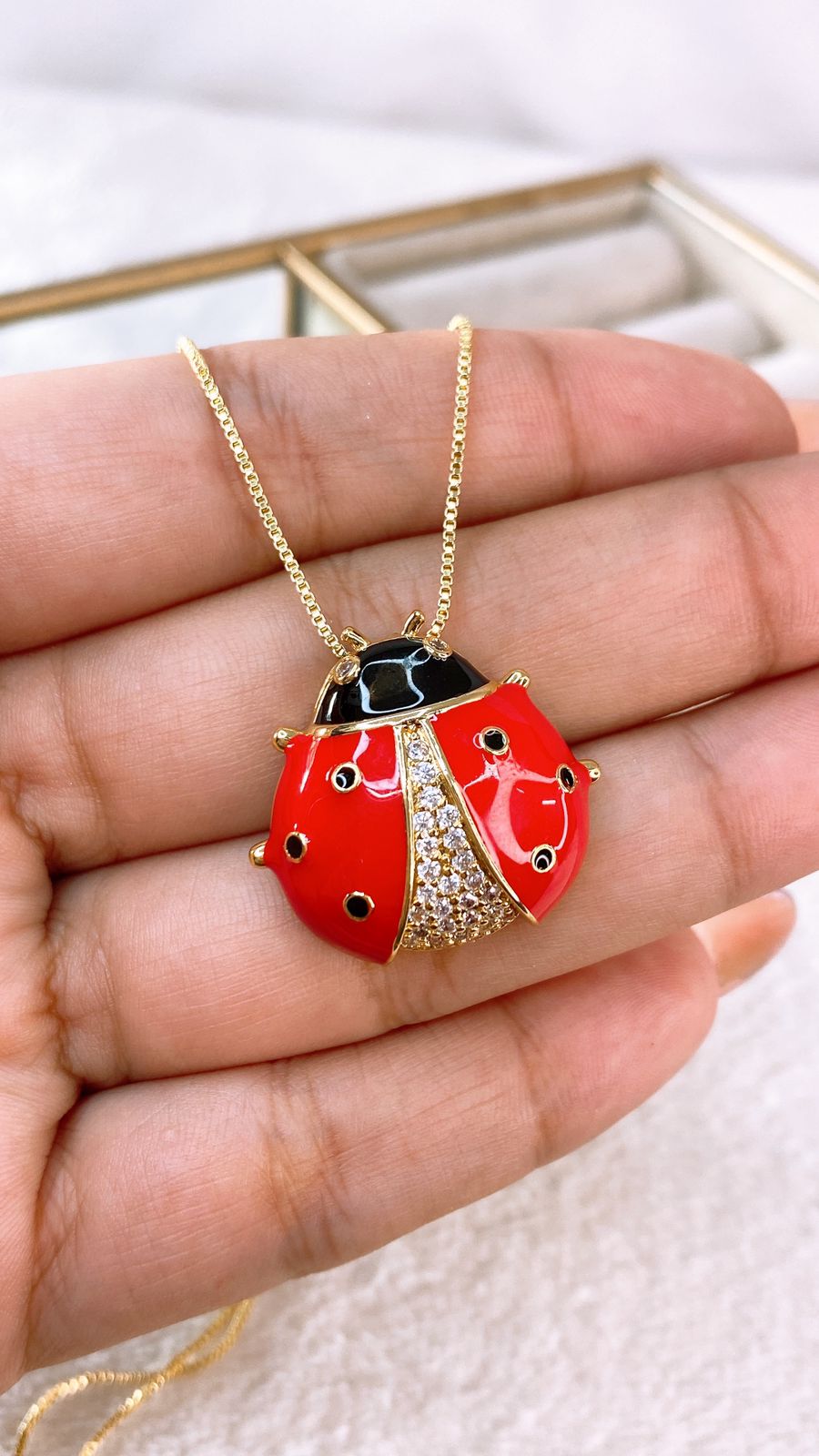 Collar de Chapa de Oro CC2307-1