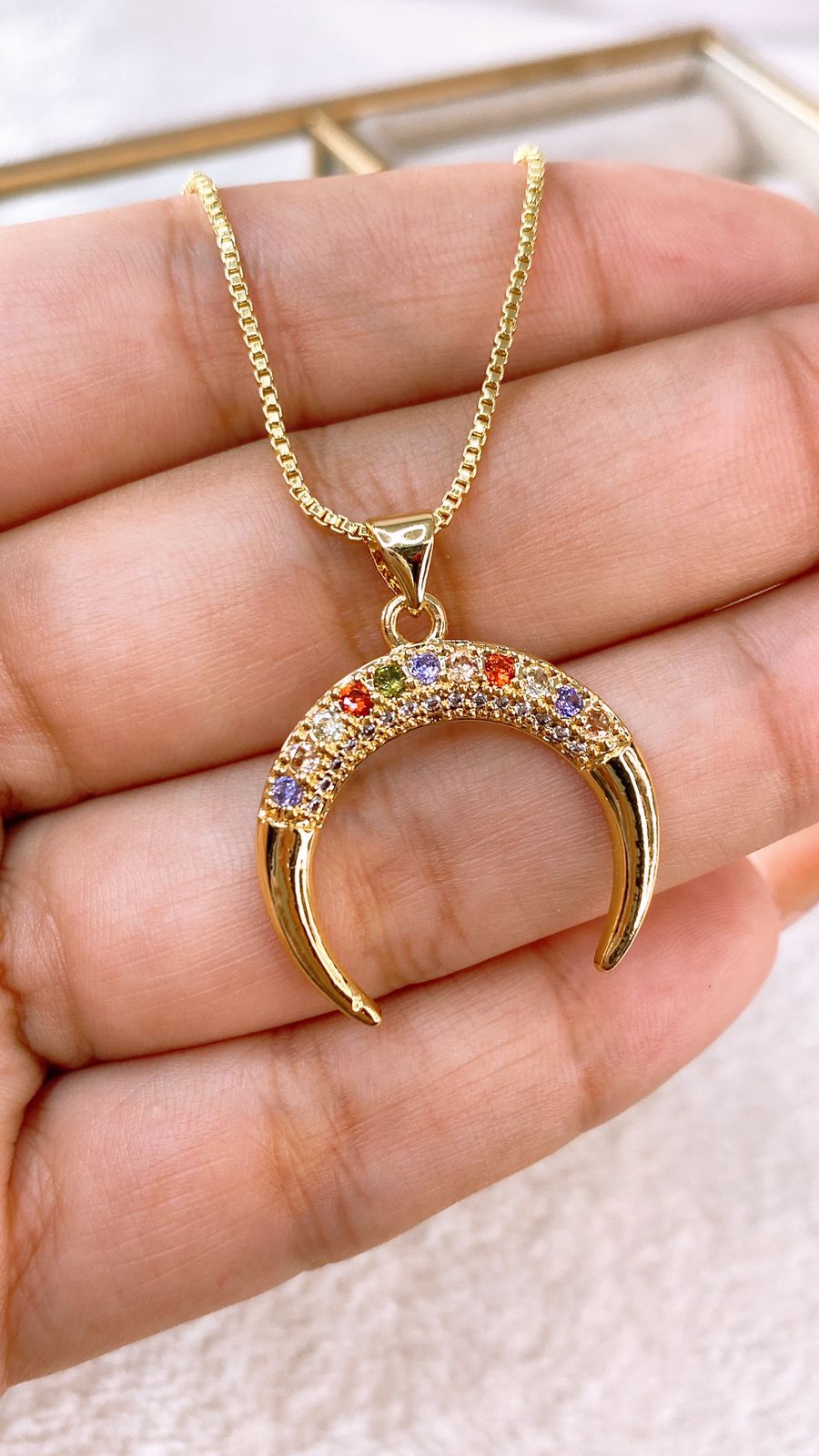 Collar de Chapa de Oro CC2314-1