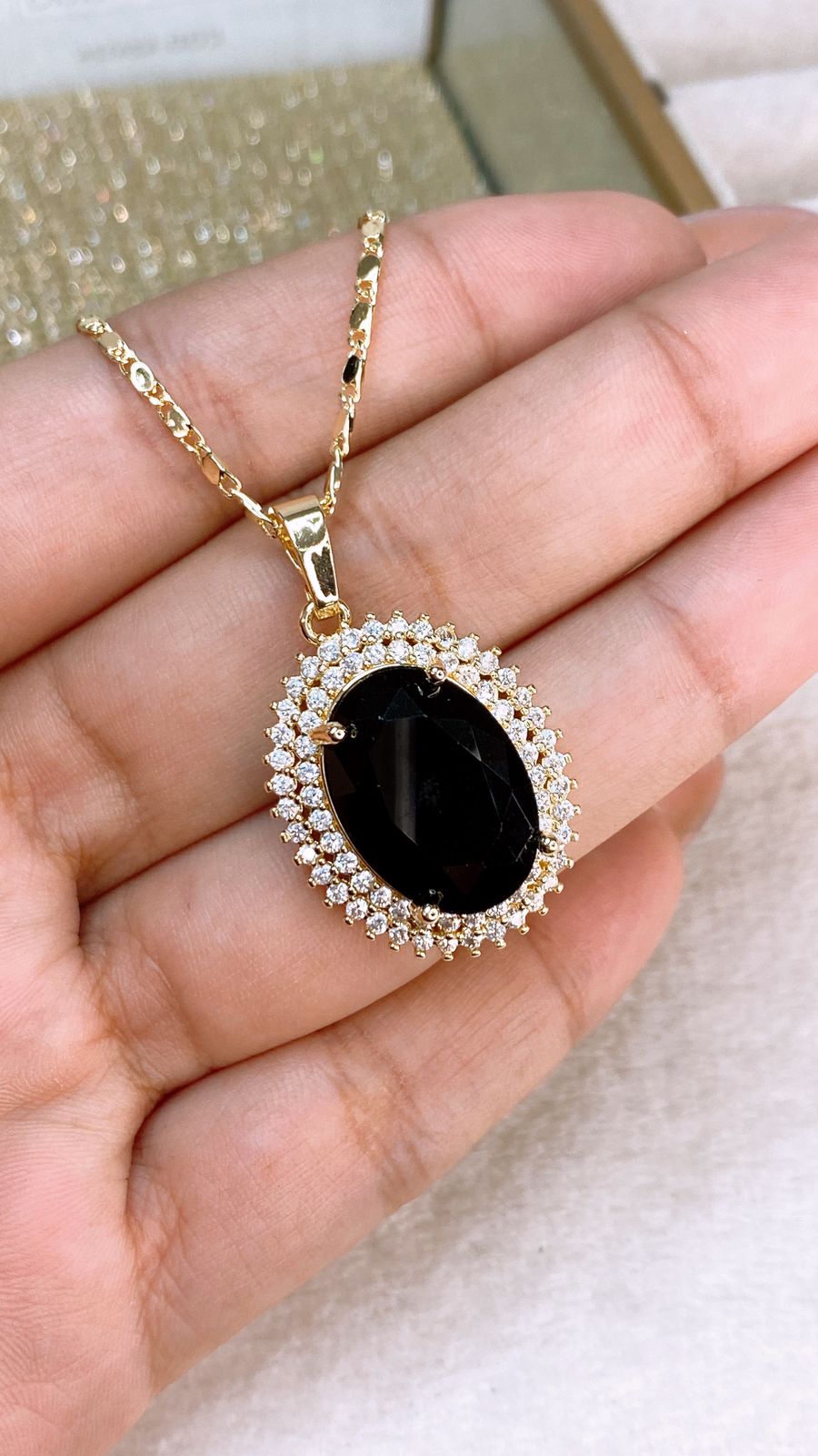 Collar de Chapa de Oro CC2325-2