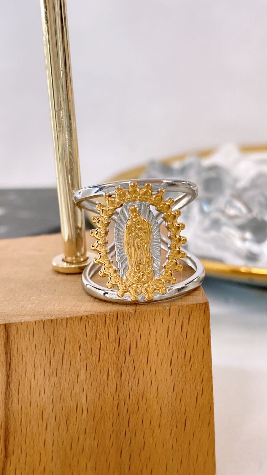 Anillo de Acero Inoxidable Ajustable RAI1143-3