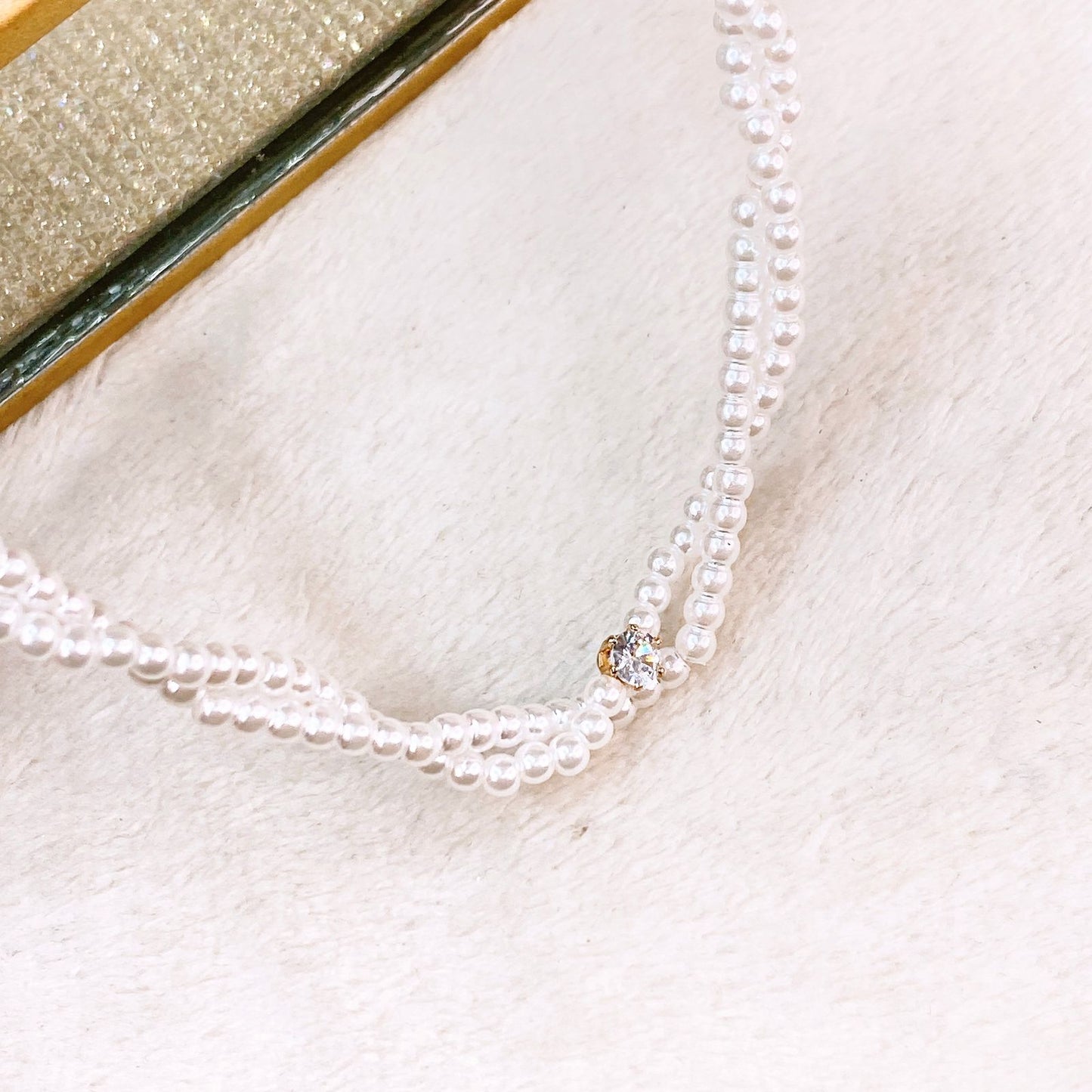 Choker de Perlas de Imitación CB891-1