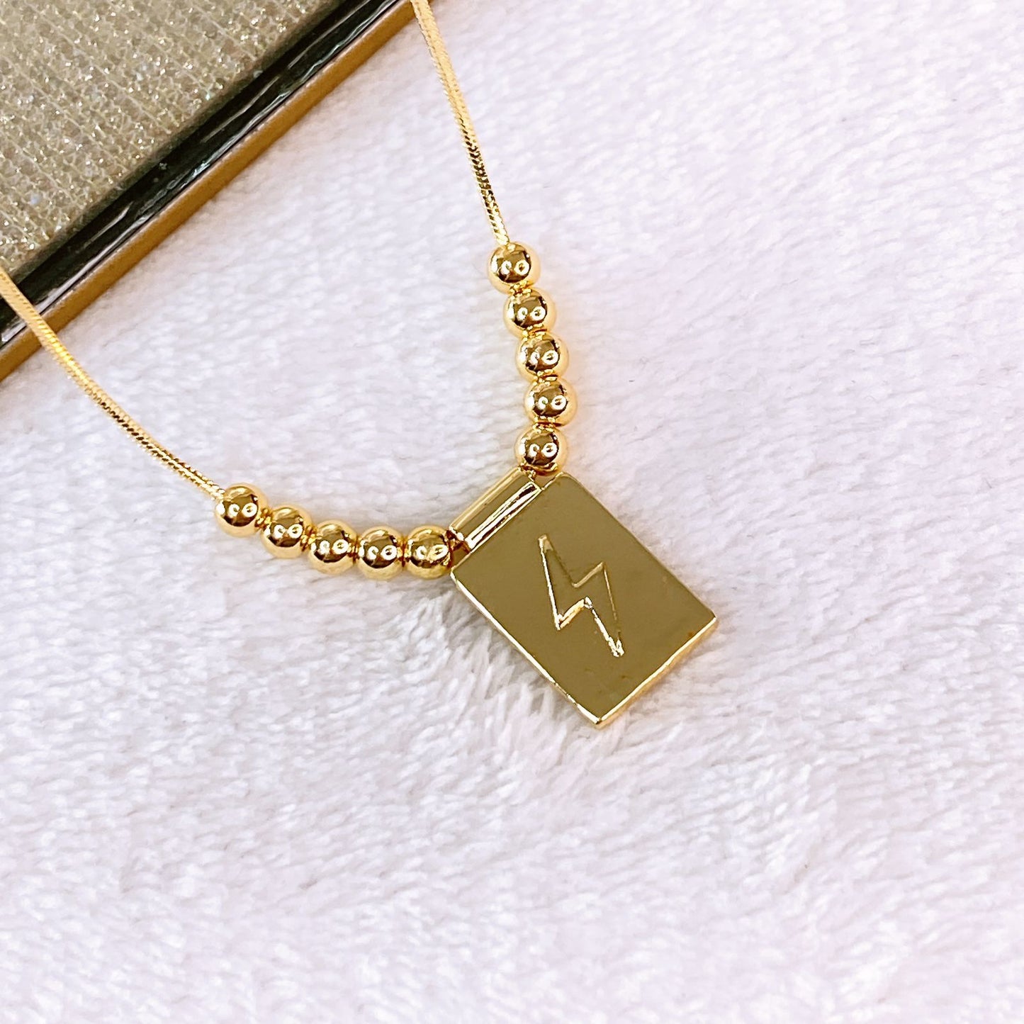 Collar de Chapa de Oro CC2416-1
