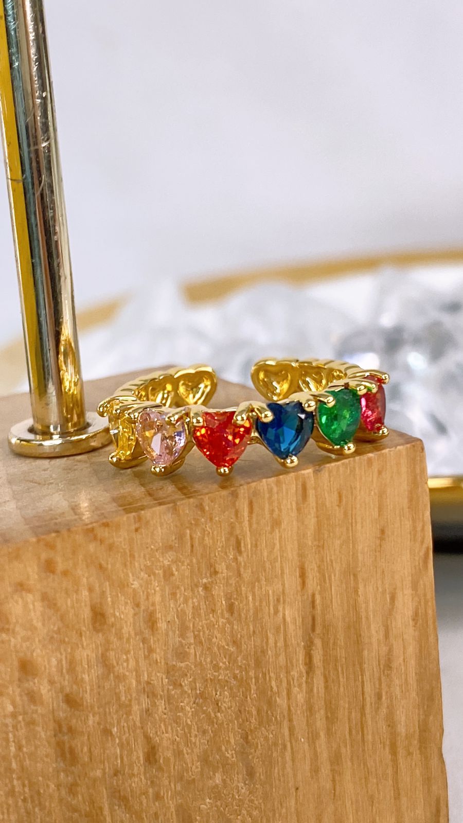 Anillo Chapa de Oro Ajustable ACO1608-1