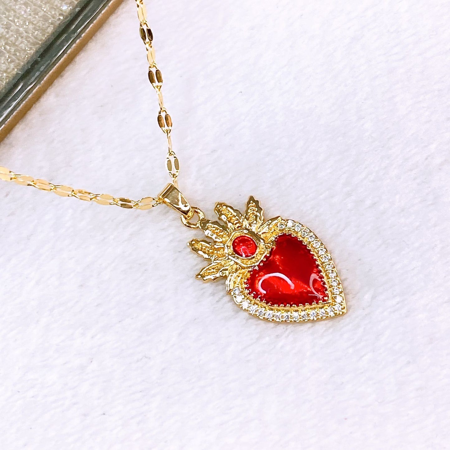Collar de Chapa de Oro CC2429-1