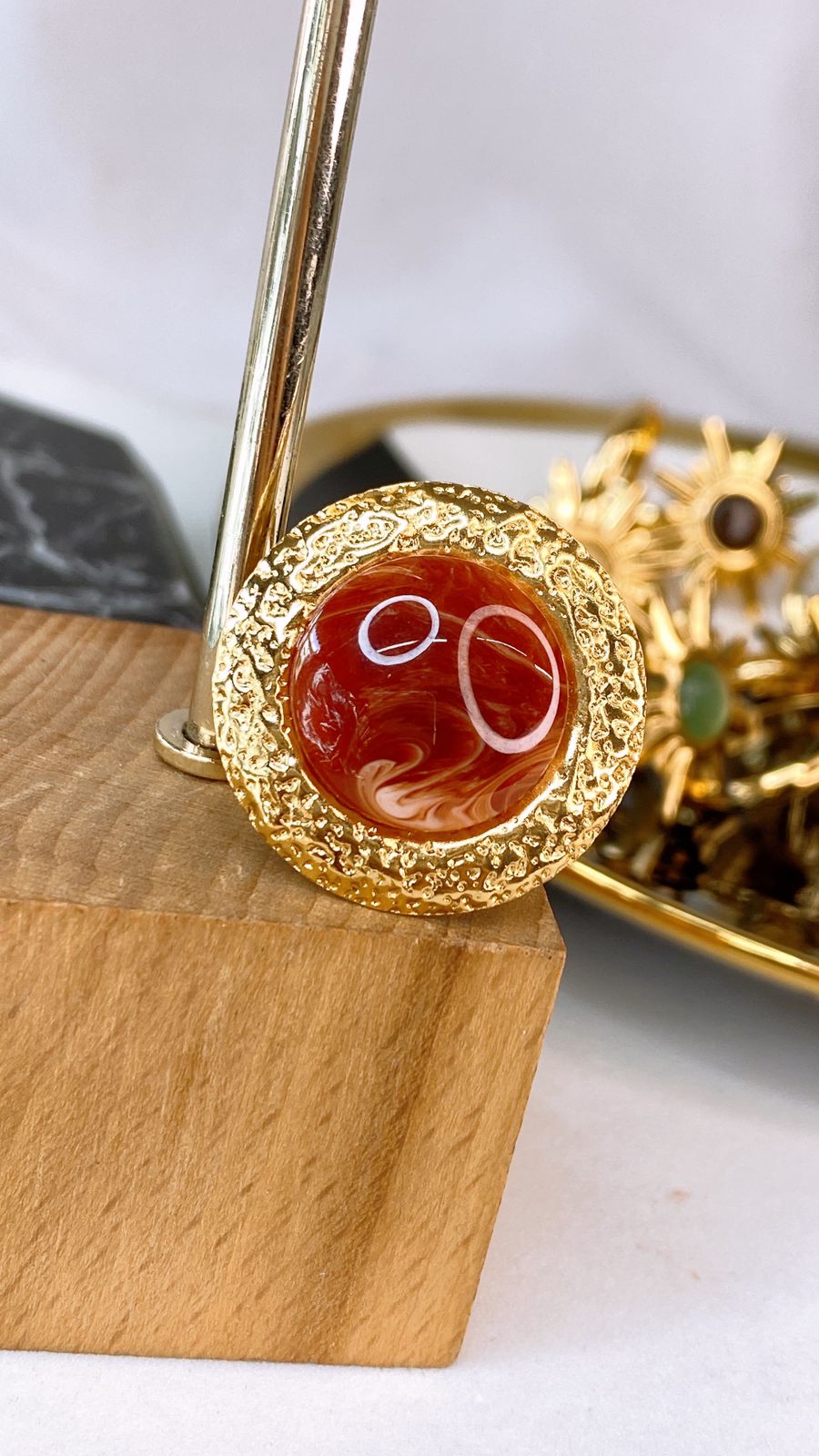 Anillo de Acero Inoxidable Ajustable RAI1216-2