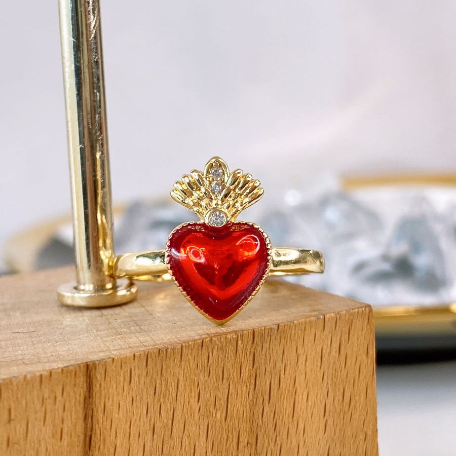 Anillo de Oro Laminado Ajustable ACO1654-1
