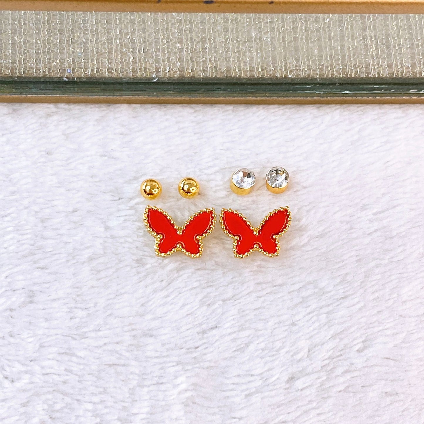Set de Aretes de Acero Inoxidable AAI2706-5