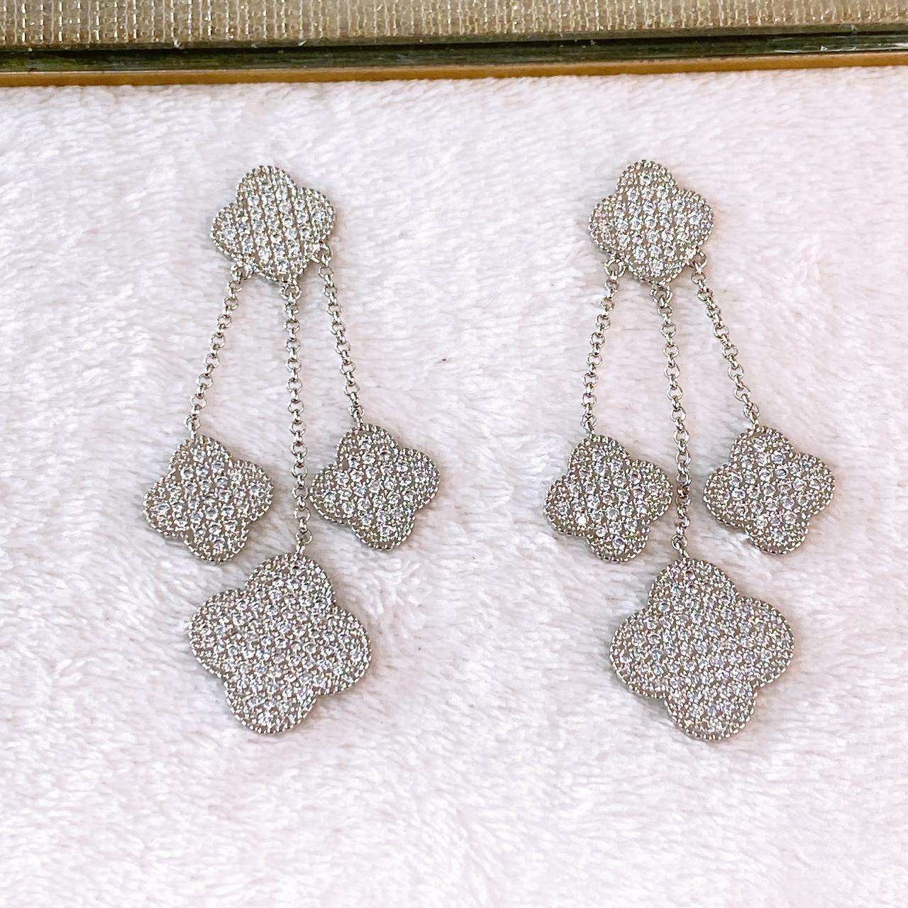 Arete de Chapa de Oro COA2714-2