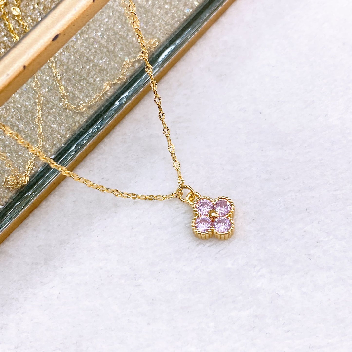 Collar de Chapa de Oro CC2467-1