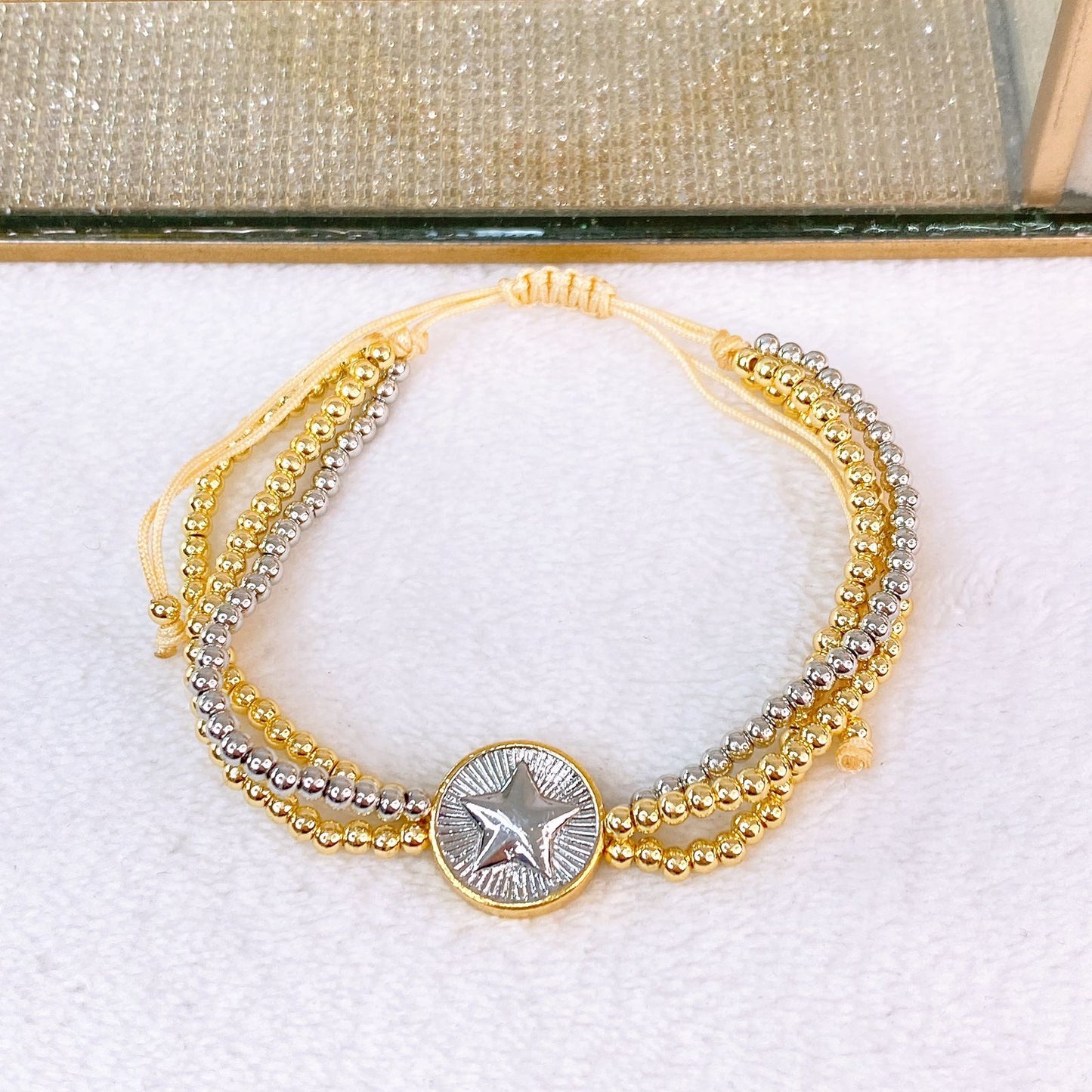 Pulsera de Chapa de Oro COP1772-2