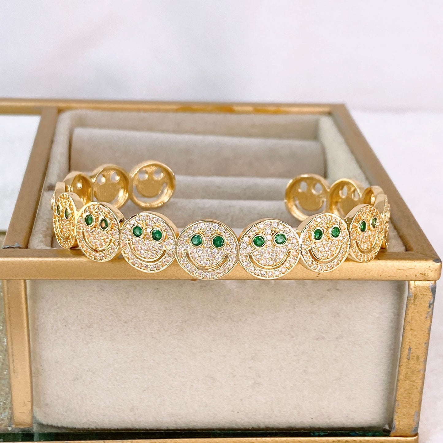 Pulsera de Chapa de Oro COP1769-1