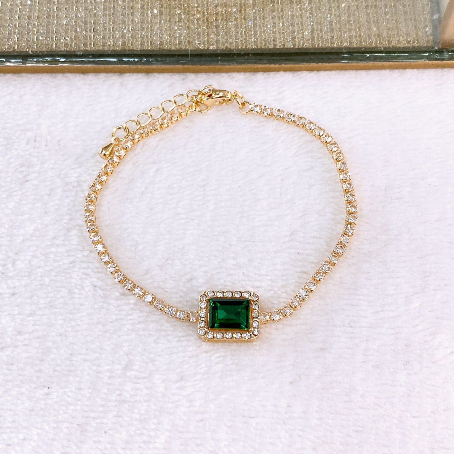 Pulsera de Chapa de Oro COP1795-1
