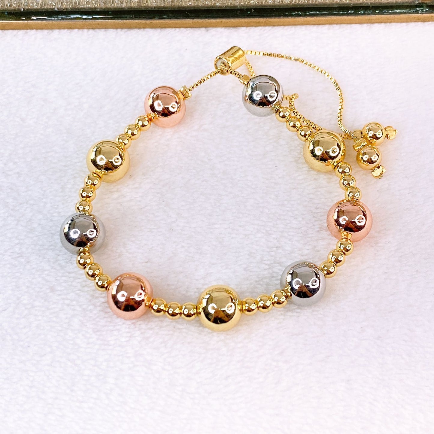 Pulsera de Chapa de Oro COP1798-1
