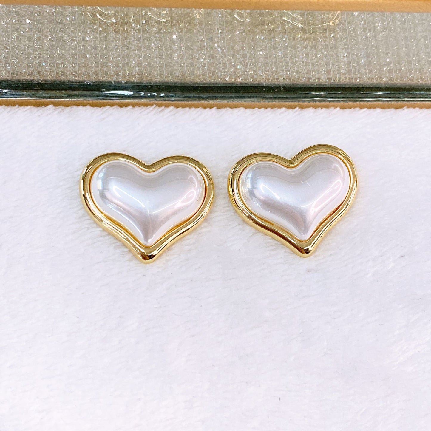 Arete de Chapa de Oro COA2755-1