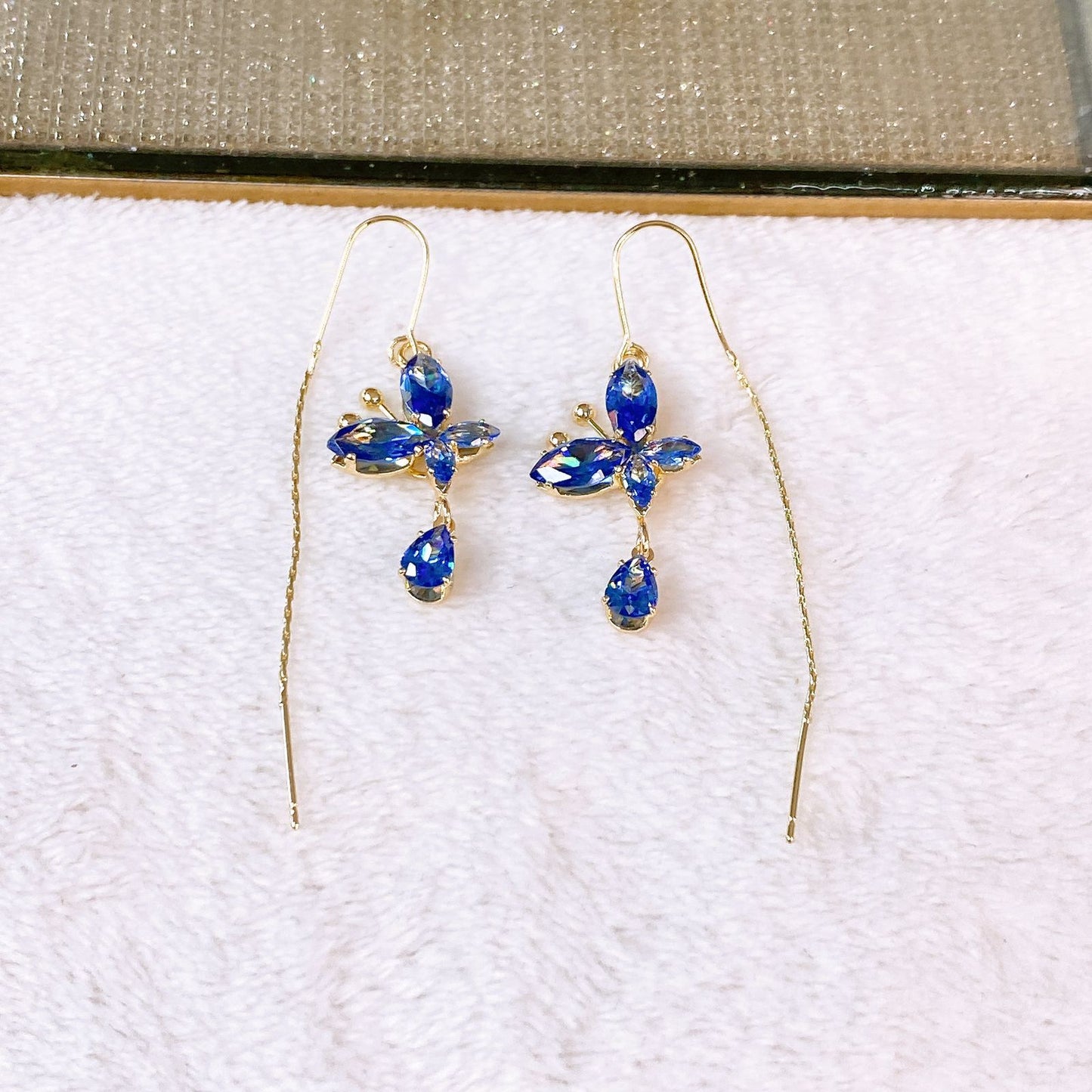 Arete de Chapa de Oro COA2765-5