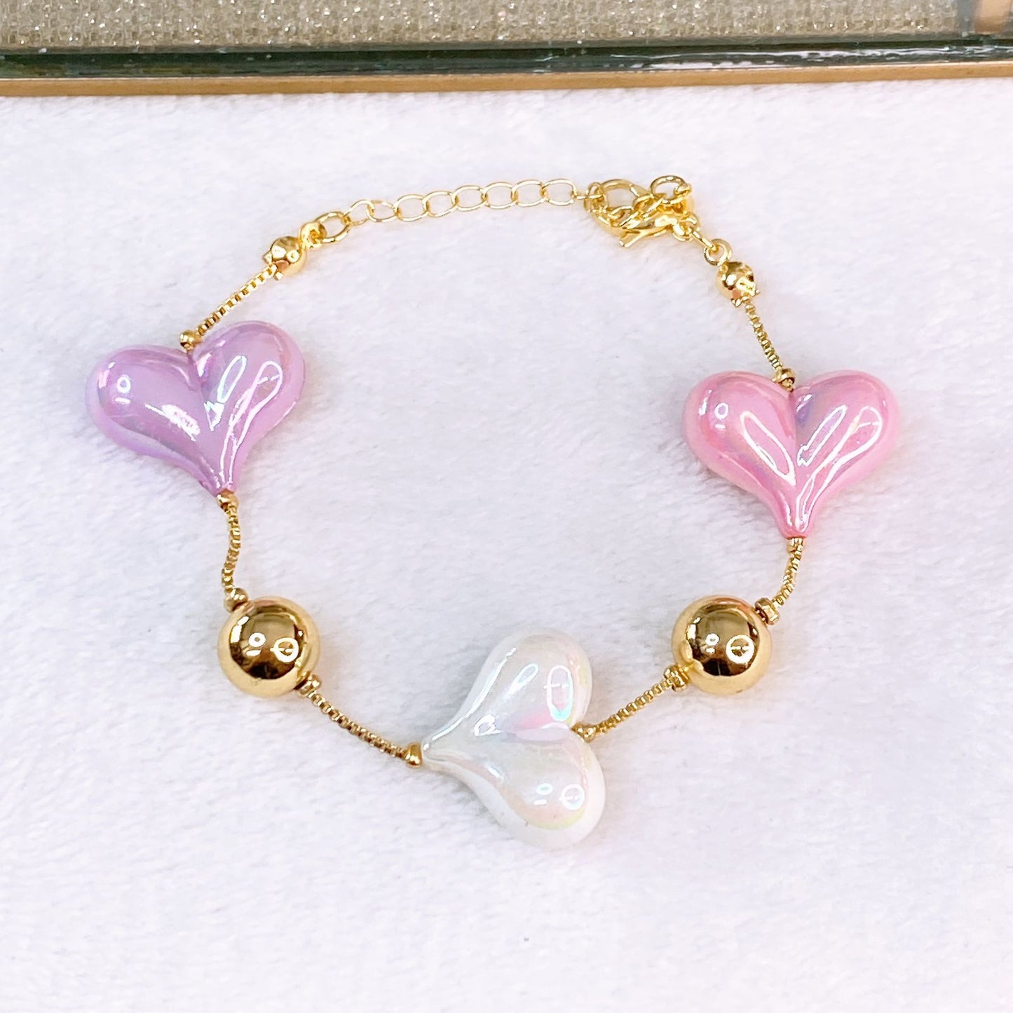 Pulsera de Chapa de Oro COP1852-1