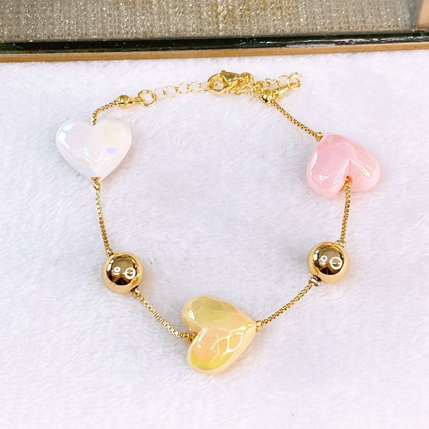 Pulsera de Chapa de Oro COP1851-1