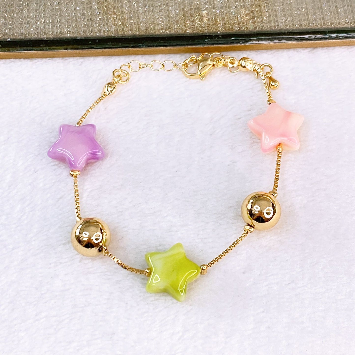 Pulsera de Chapa de Oro COP1849-1