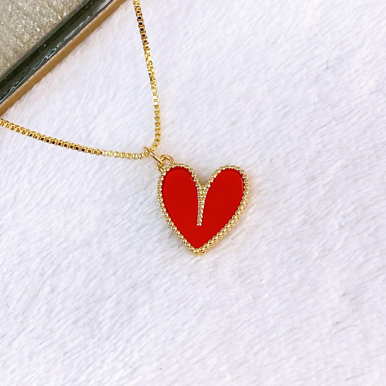 Collar de Chapa de Oro CC2523-2