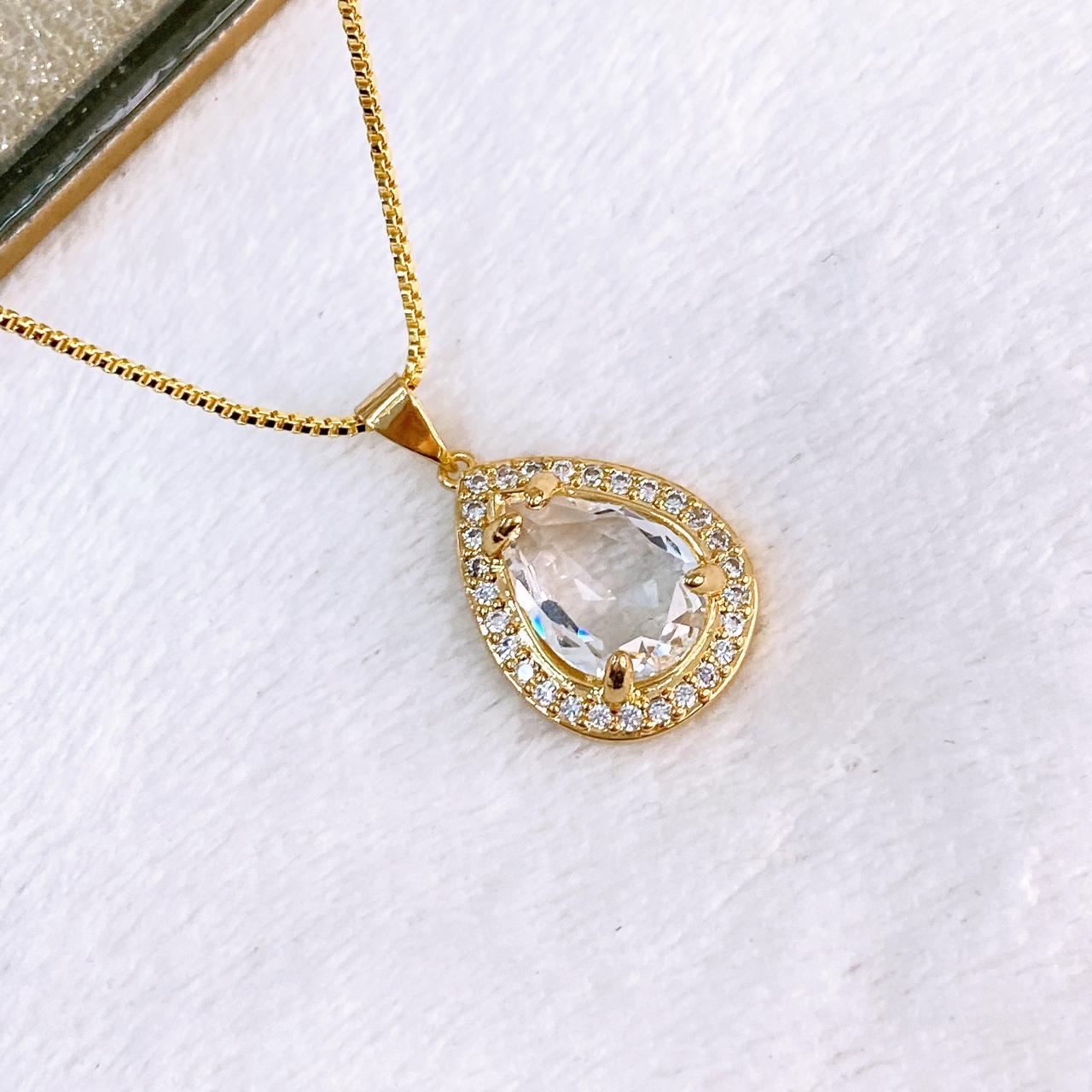Collar de Chapa de Oro CC2530-1